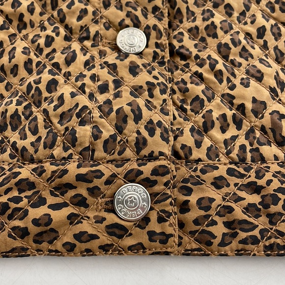 Cheetah print button down jacket - Picture 5 of 8